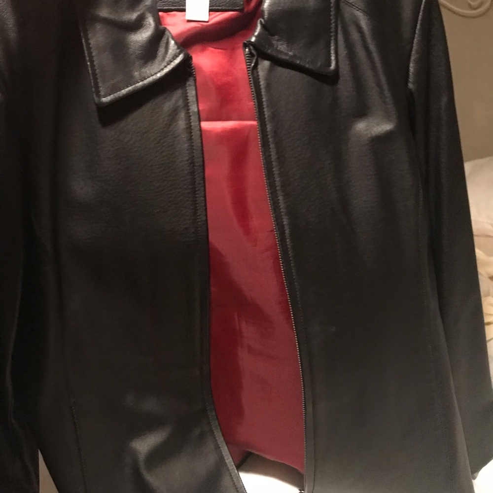 Leather jacket